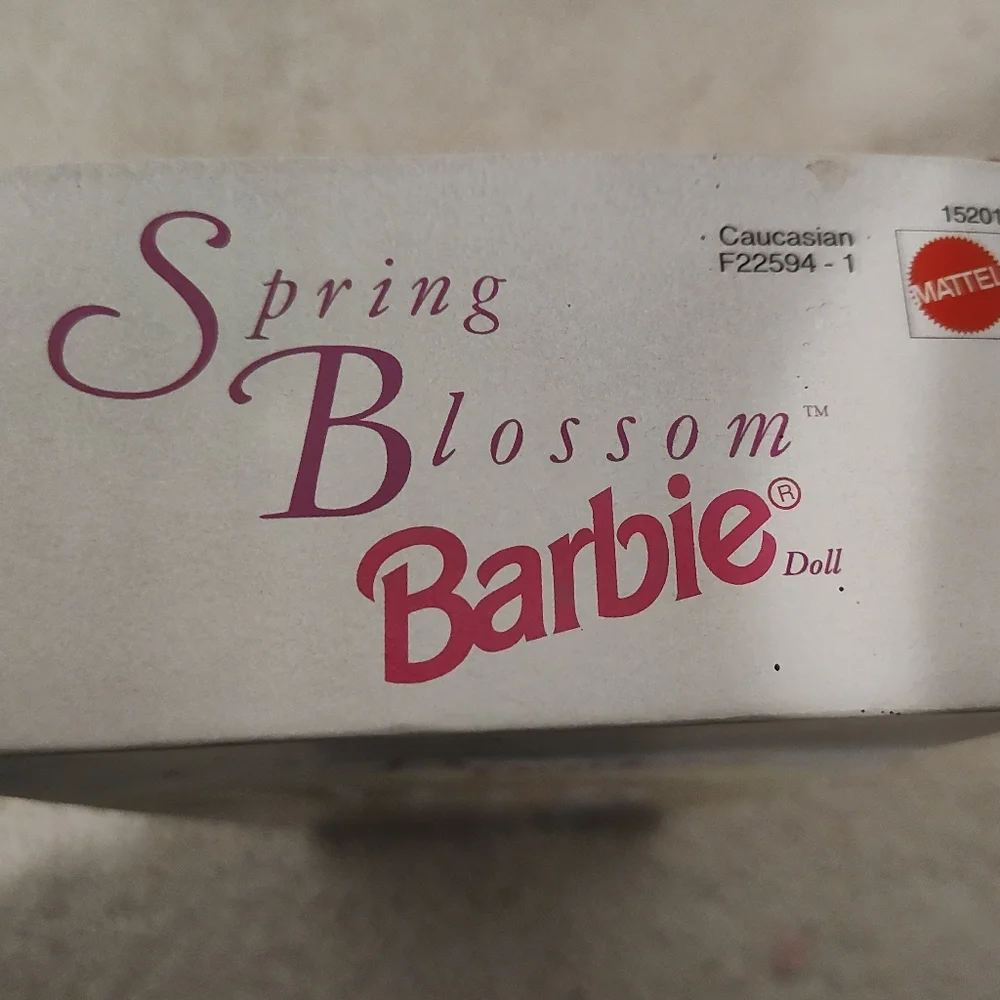 An Avon exclusive special edition spring blossom barbie, first in a series, nib